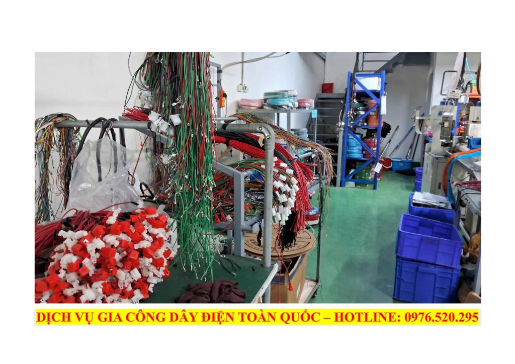 Dịch vụ gia công dây điện