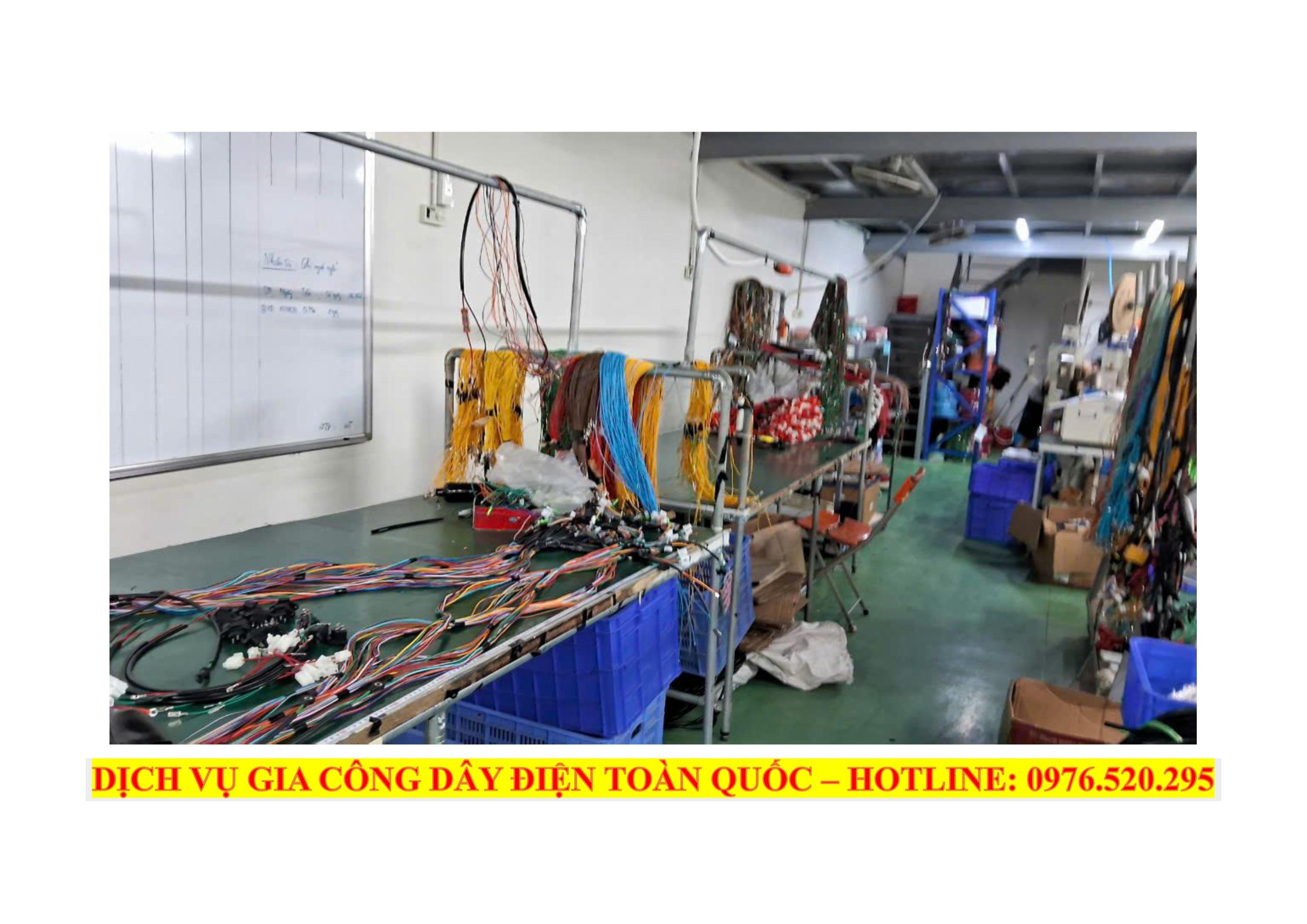 Gia công dây điện