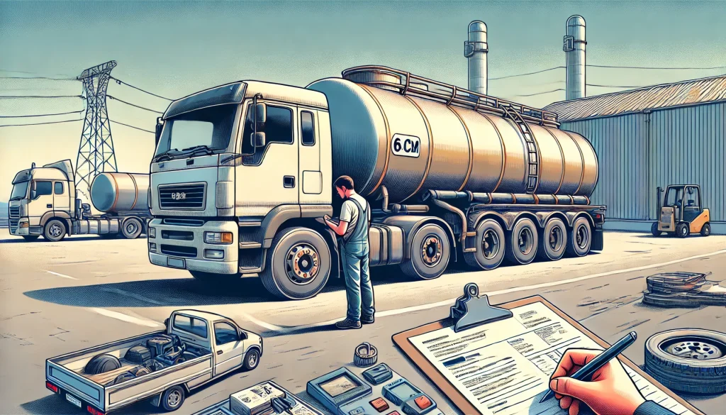 Xe bồn 6 khối cũ