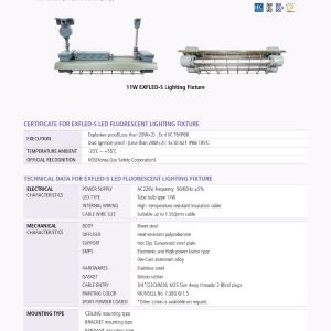 Đèn Tuýp LED phòng chống cháy nổ hàn quốc tiêu chuẩn quốc tế Atex