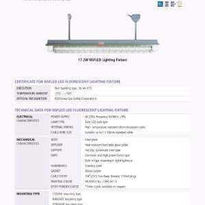 Đèn Tuýp LED phòng chống cháy nổ hàn quốc tiêu chuẩn quốc tế Atex