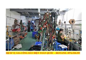 Gia công dây điện theo yêu cầu
