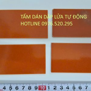 Tấm dập lửa tủ điện tự động dạng miếng dán; Chữa cháy tự động cho tủ điện trong không gian hẹp; tấm dán chữa cháy tự động;