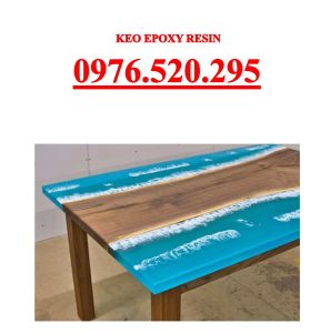 Keo Epoxy Đổ Mặt Bàn: Lựa Chọn Hoàn Hảo Cho Không Gian Sang Trọng