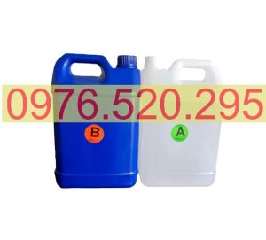 Keo Epoxy Resin Chuyên Dùng Đổ Bàn Dày 4-5cm Một Lần (Đổ Khối)
