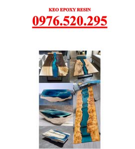 Sáng Tạo Nội Thất Độc Đáo Với Keo Epoxy