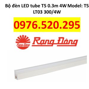 Bộ đèn LED tube T5 0.3m 4W Model: T5 LT03 300/4W
