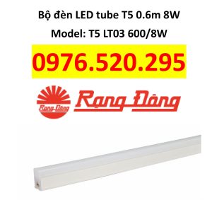 Bộ Đèn LED Tube T5 Rạng Đông T5 LT03 600/8W