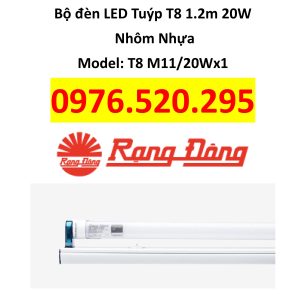 Bộ Đèn LED Tuýp T8 Rạng Đông T8 TT01 M11/20Wx1