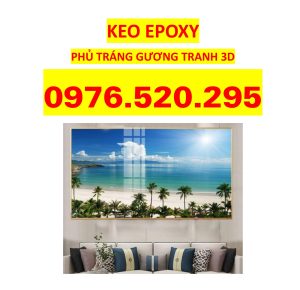 Cách Keo Epoxy Giúp Bảo Vệ Tranh 3D Khỏi Tác Động Môi Trường