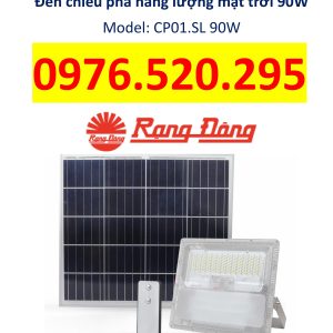 Đèn Chiếu Pha Năng Lượng Mặt Trời Rạng Đông 90W Model: CP01.SL 90W