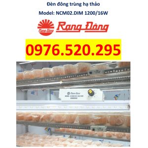 Đèn LED Đông Trùng Hạ Thảo Rạng Đông Model: NCM02.DIM 1200/16W - Giải pháp ánh sáng chuyên biệt cho sản xuất nấm và Đông Trùng Hạ Thảo