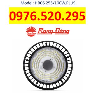 Đèn LED Highbay Rạng Đông 100W Model: HB03 290/100W.PLUS – Giải Pháp Chiếu Sáng Cao Cấp Cho Không Gian Công Nghiệp