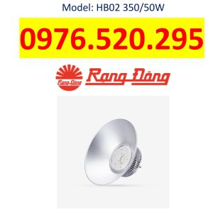 Đèn LED Nhà Xưởng Highbay Rạng Đông 50W Model: HB02 350/50W – Giải Pháp Chiếu Sáng Hiệu Quả Cho Không Gian Công Nghiệp