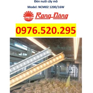 Đèn LED Nuôi Cấy Mô Rạng Đông Model: NCM02 1200/16W - Giải pháp tối ưu cho nuôi cấy mô và cây ưa sáng
