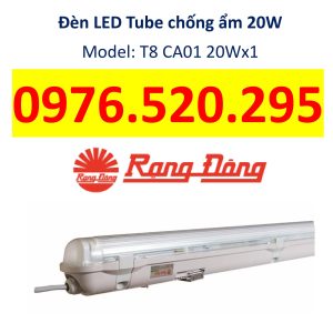Đèn LED Tube Chống Ẩm Rạng Đông 20W Model: T8 CA01 20Wx1