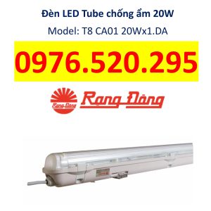Đèn LED Tube Chống Ẩm Rạng Đông 20W Model: T8 CA01 20Wx1.DA