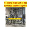 Hệ Thống Chiết Xuất Cô Đặc Dược Liệu Chân Không Mini