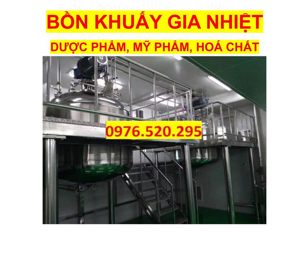 Tại Sao Nên Chọn Bồn Khuấy Gia Nhiệt Inox 304 Cho Dây Chuyền Sản Xuất?