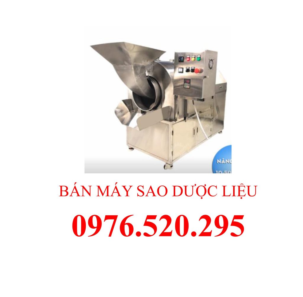 Hướng Dẫn Vận Hành Và Bảo Dưỡng Máy Sao Dược Liệu thuốc nam