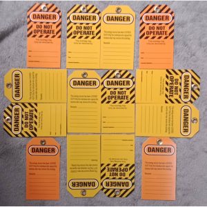 Safety Tag - Thẻ Loto - Thẻ Khóa an toàn - Thẻ Cách Ly ( TagOut )